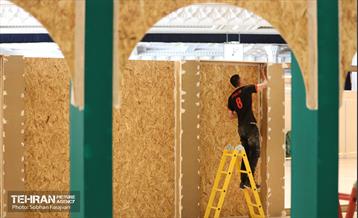 آماده‌سازی نمایشگاه کتاب تهران 23