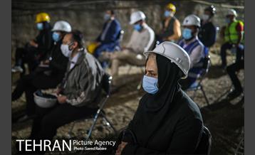 ورود ماشین حفار تونل به ایستگاه میدان حضرت عبدالعظیم الحسنی(ع) در خط 6 مترو 11