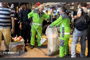 خدمات رسانی شهرداری تهران در شهر نجف 14