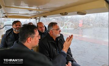 بازدید شهردار تهران از منطقه فرهنگی و گردشگری عباس اباد 19