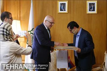 دیدار سرپرست شهرداری تهران با وزیر فرهنگ و رسانه های جمهوری صربستان 17