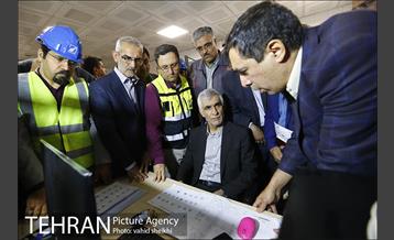 بازدید شهردار تهران از خط ۷ مترو  27