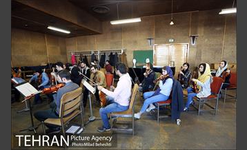 تمرین ارکستر فیلارمونیک ایران 4