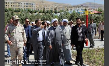 آیین بهره برداری بوستان شهدای مرزبانی‎ 16