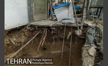 رانش زمین در خیابان مولوی -2 2