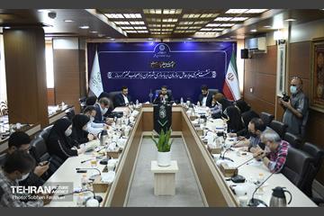 نشست خبری مدیرعامل سازمان زیباسازی شهرداری تهران 2