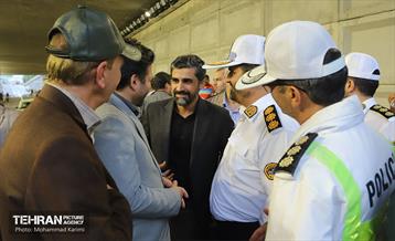 افتتاح و بهره‌برداری از زیرگذر نواب - تندگویان 10