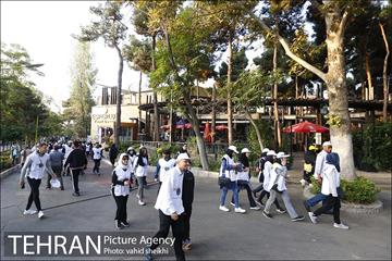 همایش پیاده روی وزرای بهداشت کشورهای مدیترانه شرقی 1