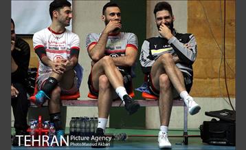 دیدار تیم های والیبال بانک سرمایه و هاوش گنبد