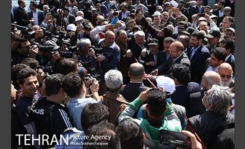 مراسم بهره برداری از پروژه زیر گذر جوادیه 30