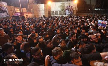 وداع با پیکر مطهر ۵ شهید حمله رژیم صهیونیستی 17