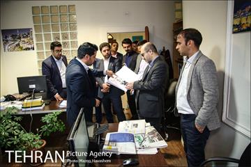 بازدید سخنگوی شورای شهر از مرکز ارتباطات شهرداری تهران 25