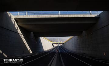 آیین بهره‌برداری از زیرگذر کوهک 21