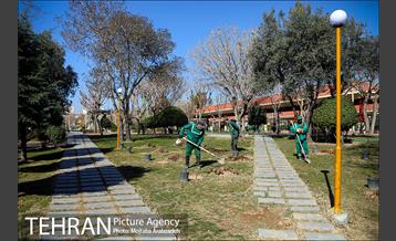 آیین درختکاری دوچرخه سواران تهران 6