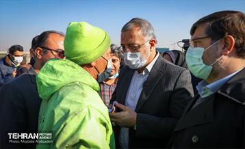 بهره برداری از پروژه غیر هم‌سطح سه راه باقر شهر 25