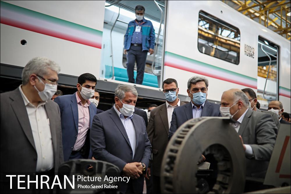 مراسم افتتاحیه نمایشگاه دستاوردهای طراحی و ساخت در حوزه حمل و نقل ریلی 8