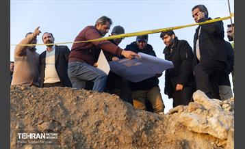 بازدید معاون مالی و اقتصاد شهری از پروژه‌های عمرانی 36