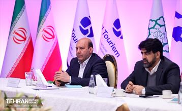 نشست مشترک شهردار تهران و دبیرکل سازمان حهانی گردشگری 8