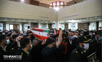 مراسم وداع و تشییع پیکر سردار محمد کریم بیات 2