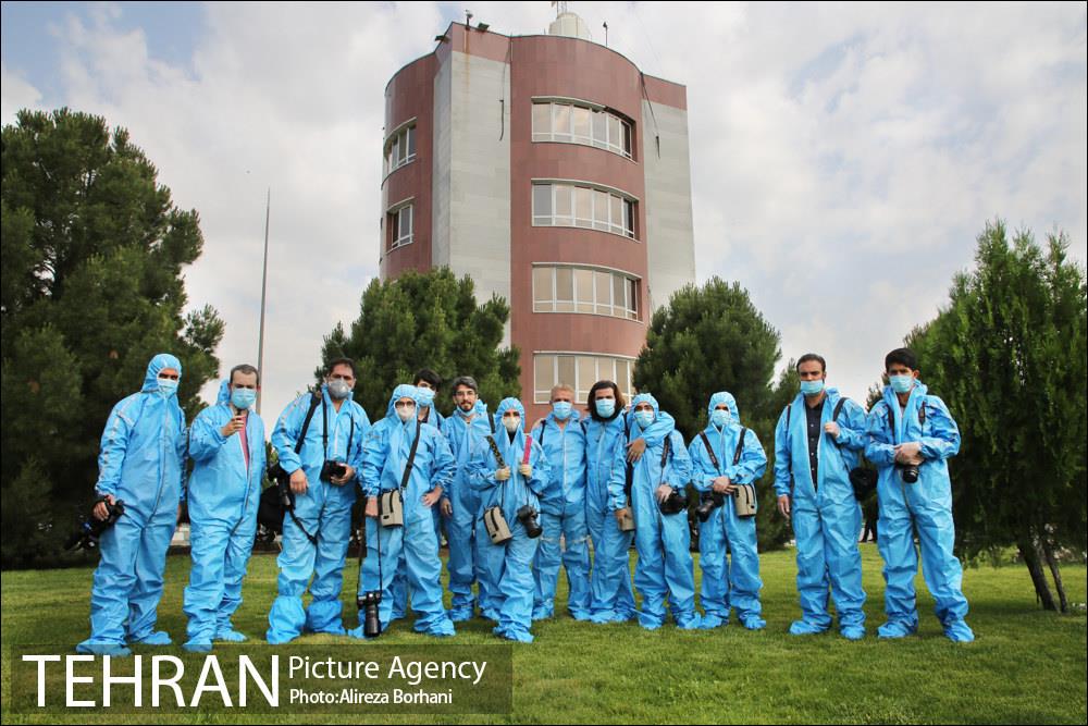 بازدید خبرنگاران از مجتمع پردازش و بازیافت زباله آرادکوه 1