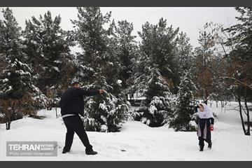 روز برفی تهران - 2 4