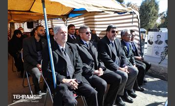 خاکسپاری سفیر سابق فلسطین در بهشت زهرا 18