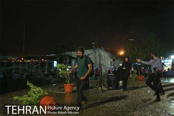 شب بارانی تهران 11
