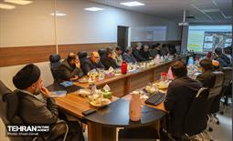 بازدید عضو شورای شهر از پروژه‌های خاکریزآب 18