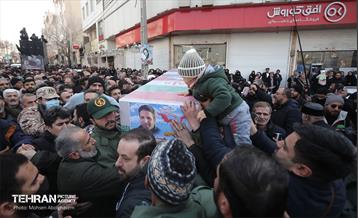 تشییع پیکر شهید مدافع حرم سعید علیدادی 6