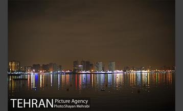 شب دریاچه شهدای خلیج فارس (دریاچه چیتگر) 4