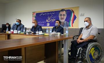 بازدید شهردار تهران از آسایشگاه جانبازان بقیه الله 7