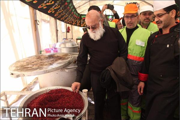 بازدید اعضای شورای اسلامی شهر تهران از خدمات رسانی به زائران اربعین حسینی 11