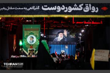 عزاداری شب پنجم محرم به نیابت از «رهبر شهید انقلاب»
