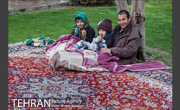 روز طبیعت بارانی در بوستان رازی 8