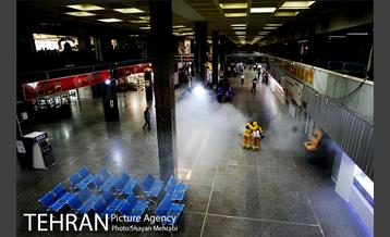 ضد عفونی پایانه مسافربری غرب 28