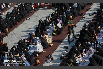 آیین آماده سازی دست سازه های نمدی برای کودکان اربعینی  5