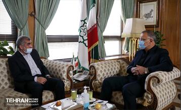 جلسه شهردار تهران با علی نیکزاد 13