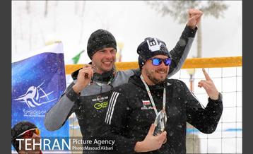 نخستین دوره مسابقات بین‌المللی «والیبال برفی» در پیست دیزین