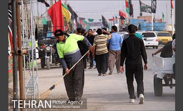زائران اربعین حسینی در مرز شلمچه 29