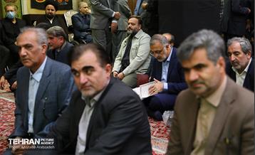 مراسم ترحیم والده سردار ذوالقدر