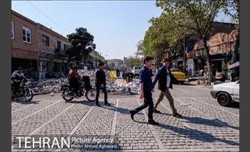 پروژه سنگ فرش میدان بهارستان  24
