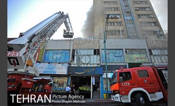 آتش سوزی پاساژ مهستان-2 3