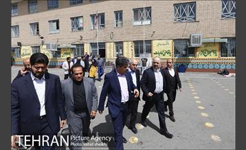 بازدید مدیر کل دفتر شهردار تهران از منطقه 21 7