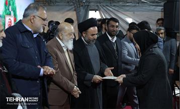 آئین بهره‌برداری از چهار پروژه عمرانی در غرب پایتخت 13