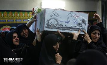 مراسم احیا شب ۲۳ ماه رمضان و تشییع شهید گمنام در حسینیه یرکی های مقیم تهران 17