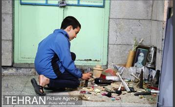 مراسم یادواره شهدا در منطقه 11 12