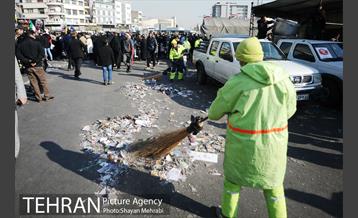 خدمات رسانی شهرداری تهران در آیین تشییع سردار شهید قاسم سلیمانی -2 15