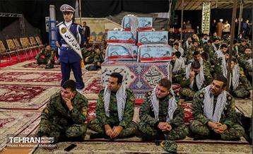مراسم وداع با پیکرهای مطهر ۱۱۰ شهید گمنام دفاع مقدس 31