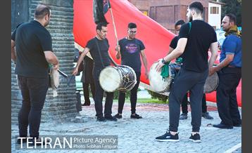 آیین سوگواری اباعبدالله الحسین(ع) در میدان صنعت  7