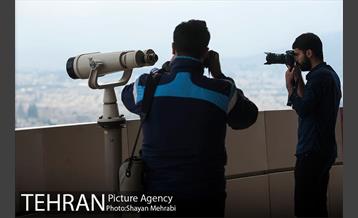 استهلال ماه مبارک رمضان از فراز برج میلاد 1